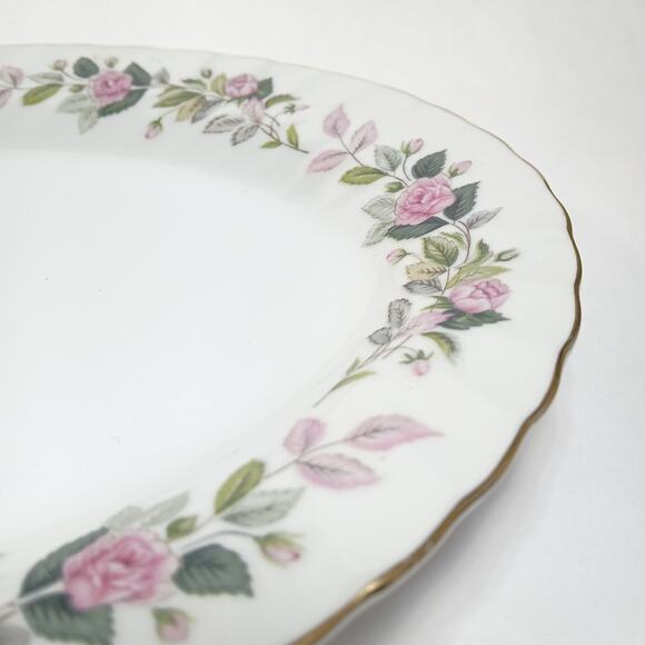 12" Oval Serving Plate Regency Rose #2345 by Creative Vintage Replacement China - Picture 4 of 9